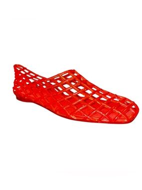 NEW GB Jelly Woven Flats In Pink/red Women’s Size 11 COMFORTABLE